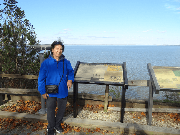 overlooking the James River in Virginia overlooking the James River in Virginia